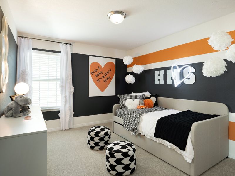 Furnished interior in a model home at Prairie Winds - Reserve Collection in Hutto (Image 16). Furnished interior in a model home at Prairie Winds - Reserve Collection in Hutto (Image 16).