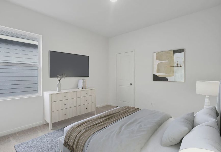 Furnished interior in a model home at Spring Grove in Aynor (Image 8).