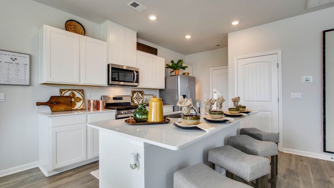 Furnished interior in a model home at River Landing in Murfreesboro (Image 19).