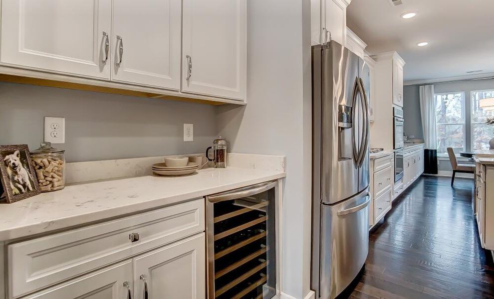 Furnished interior in a model home at Arbor West in Dawsonville (Image 16).