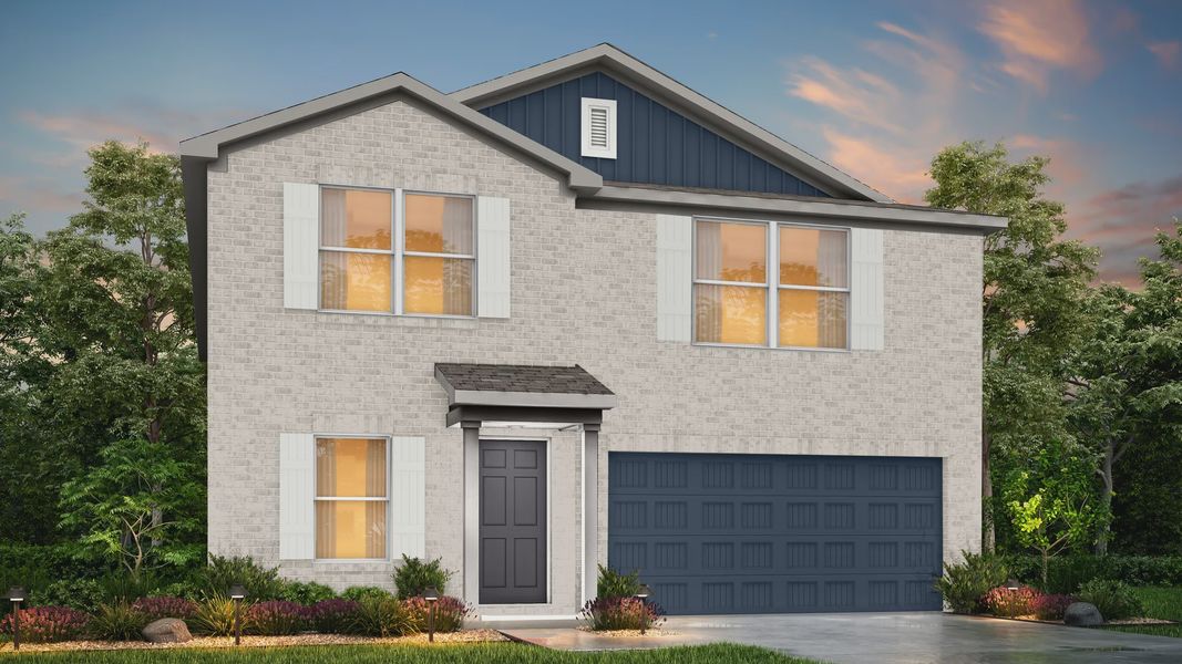 Front exterior of a home in the Still Water Lake community, located in Godley, TX (Image 13).