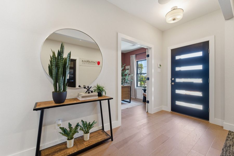 Furnished interior in a model home at Heartland in Heartland (Image 7).
