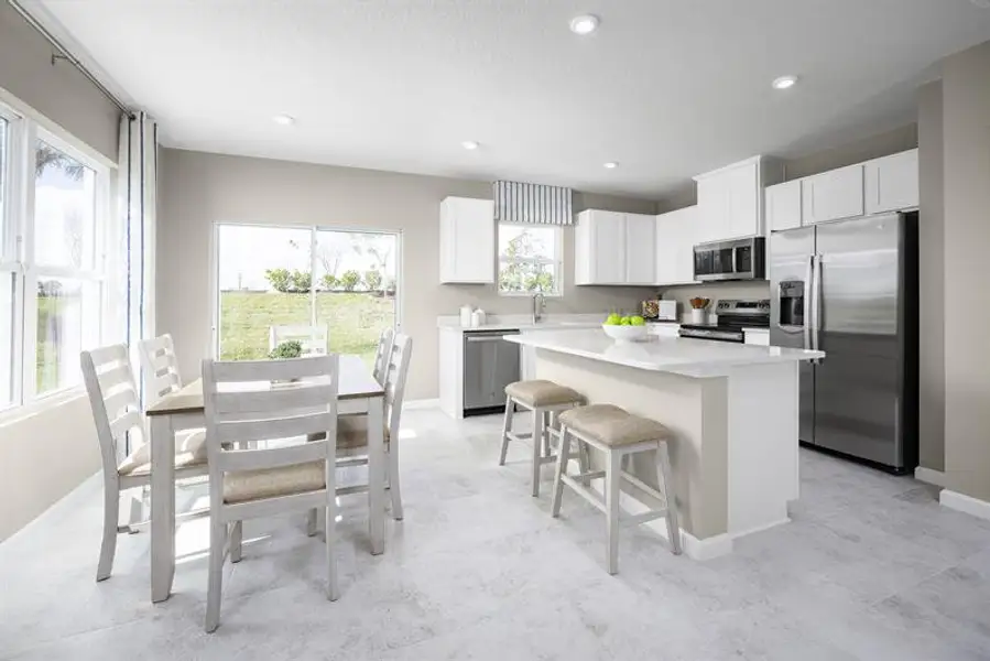 Enjoy included appliances and choosing your favorite floors, cabinets, and more.