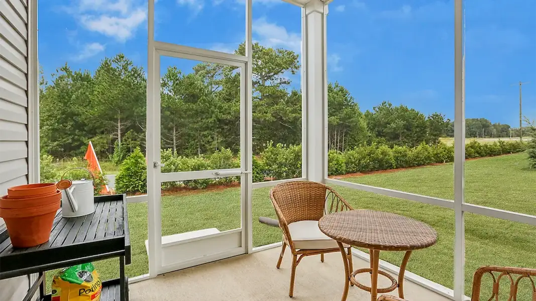 The Braselton II Screened Covered Patio | Pineworth Landing | Macon, GA