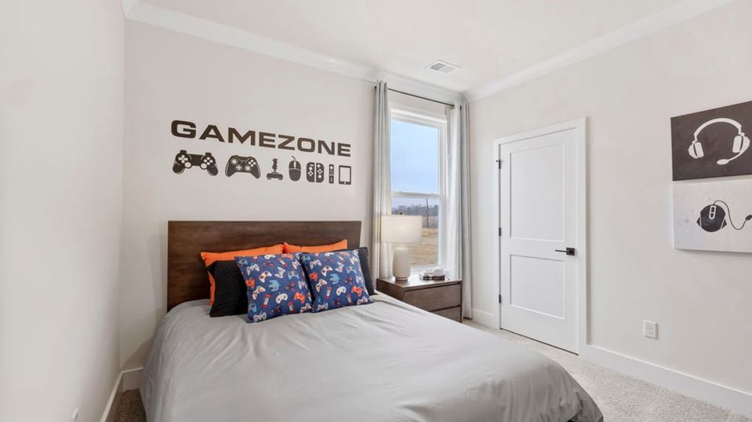 Furnished interior in a model home at Cottonwood Ridge in Piedmont (Image 9).