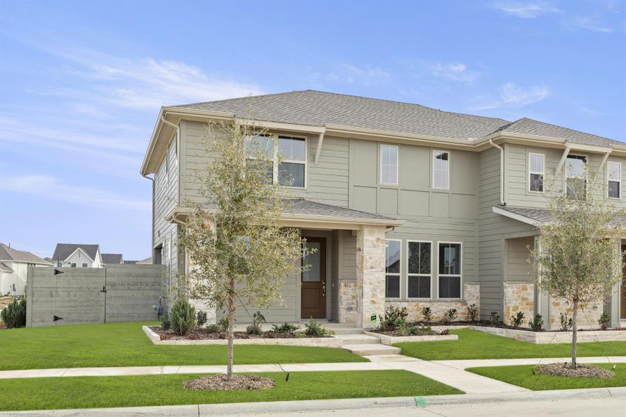 Front exterior of a home in the Harvest 35s community, located in Argyle, TX (Image 12).