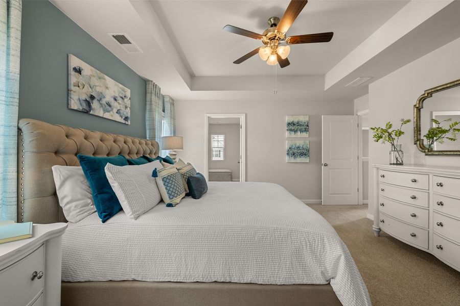 Furnished interior in a model home at The Islands in Beech Island (Image 21).