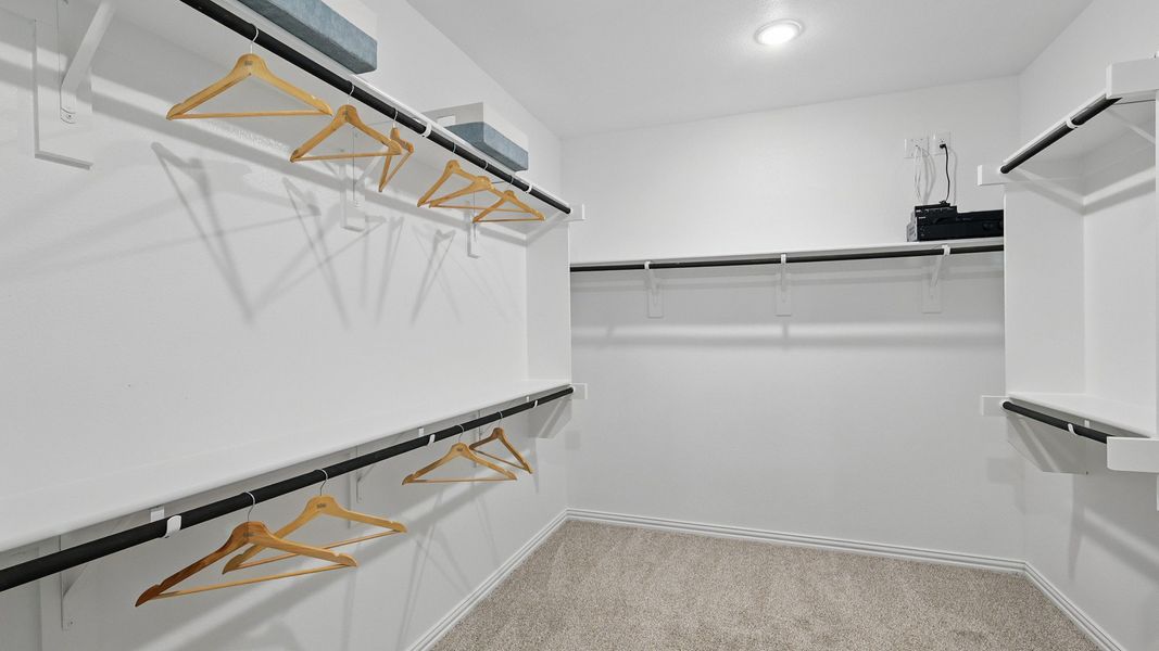 Furnished interior in a model home at Westside Preserve Premier in Midlothian (Image 23).