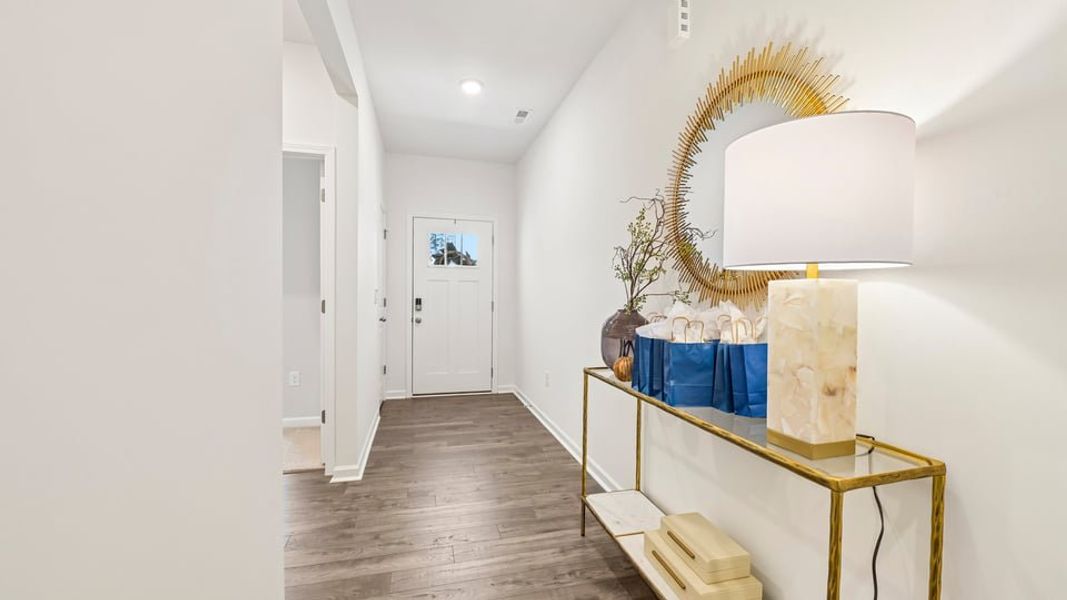 Furnished interior in a model home at The Villas at Laurel Oaks in Sanford (Image 10).
