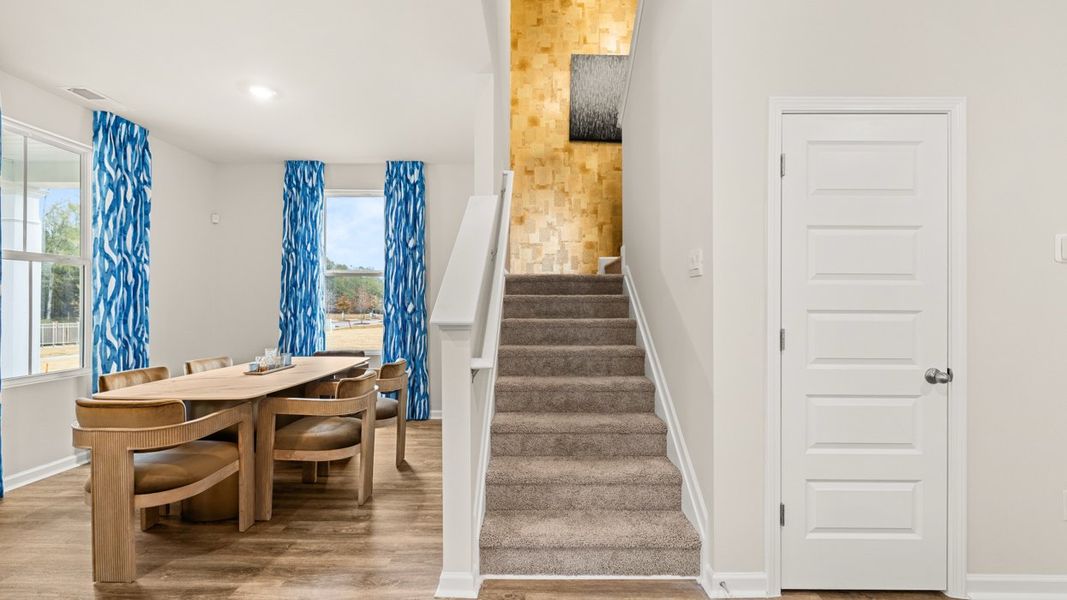 Furnished interior in a model home at Brookland Commons in Monroe (Image 20).