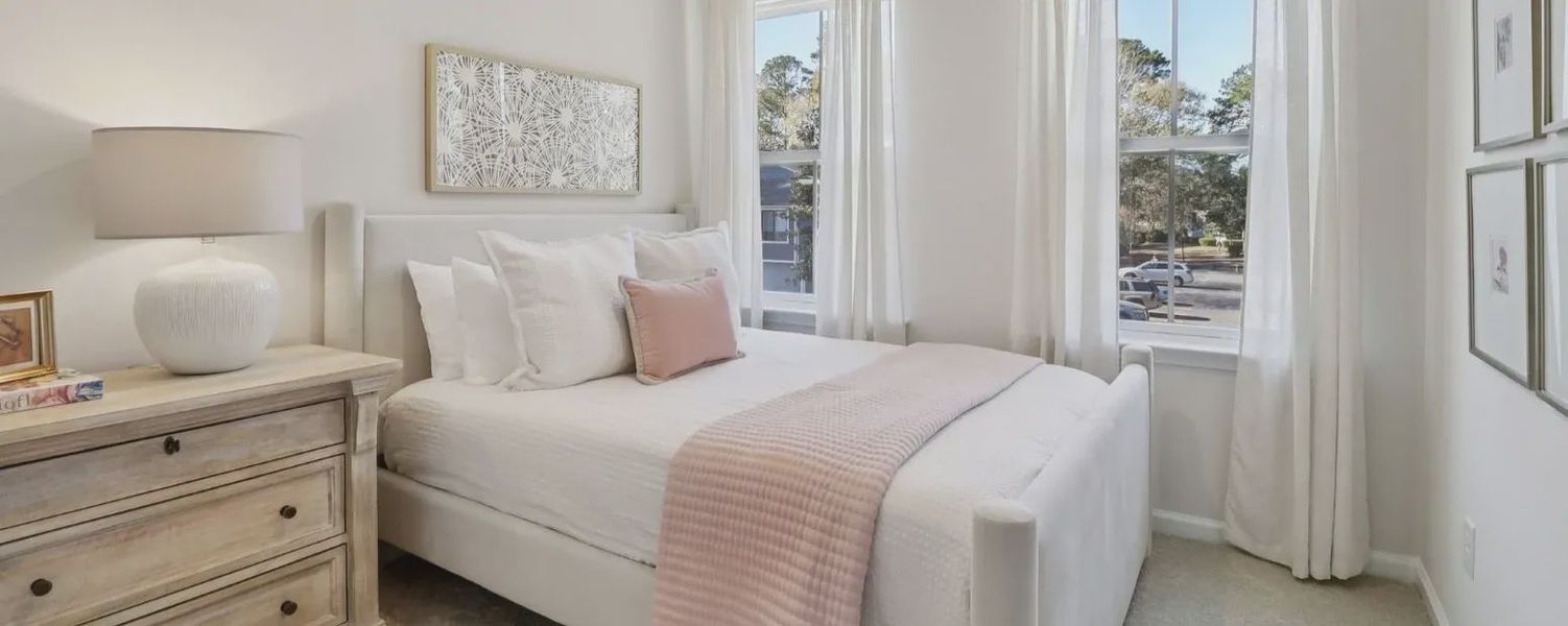 Furnished interior in a model home at Windward Village in Summerville (Image 11).