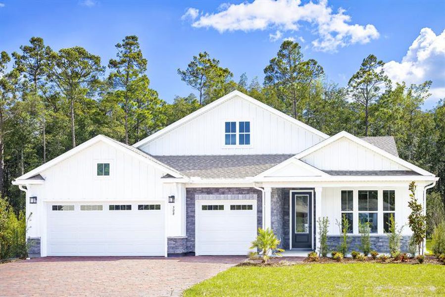 Downsizing done right with open layouts, large closets, 2+ beds/baths, and 2–3 car garages