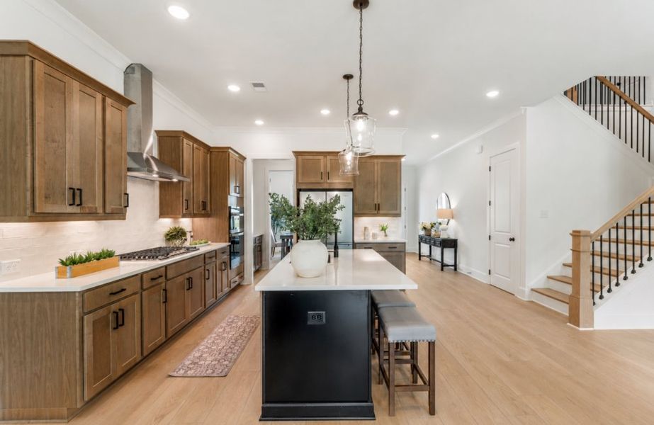 Furnished interior in a model home at Bellhaven in Smyrna (Image 5).