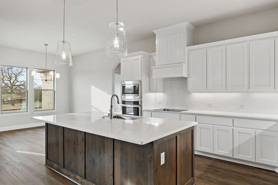 Furnished interior in a model home at Monarch Manor in Poolville (Image 15).