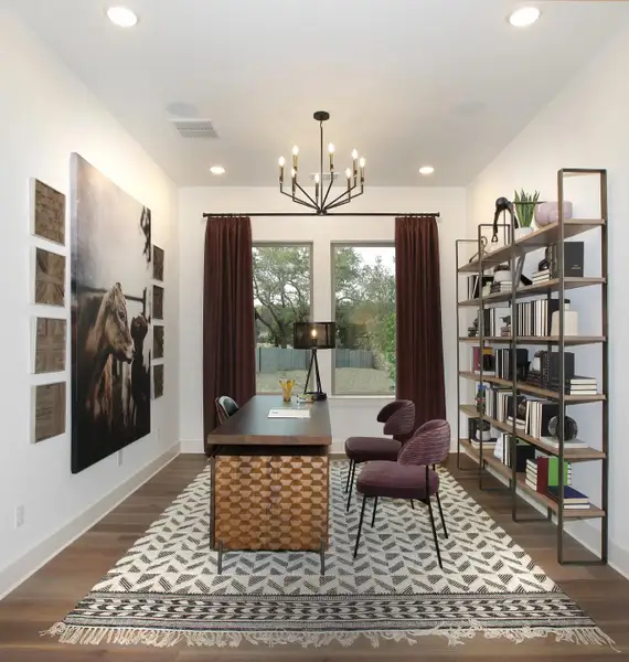 The Brady Home Office