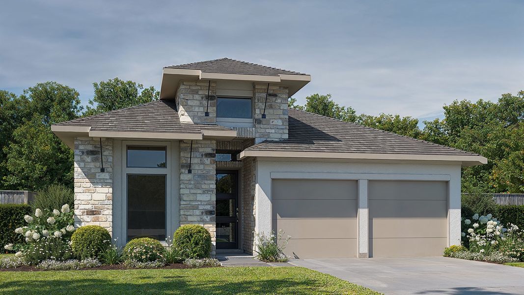 Front exterior of a home in the Juniper Springs community, located in Lockhart, TX (Image 7).