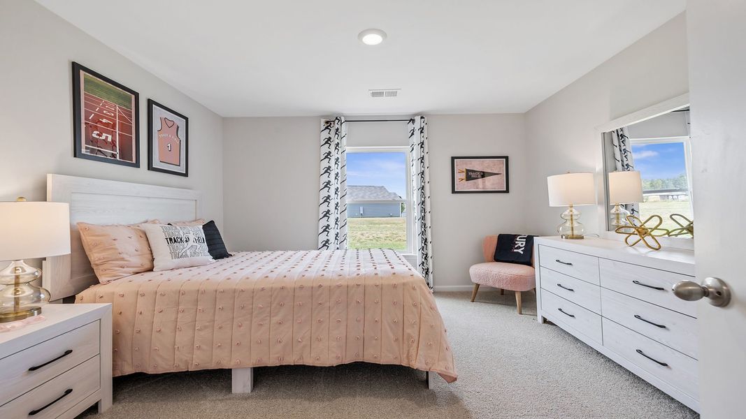 Furnished interior in a model home at Cedar Gap in Fountain Inn (Image 10). Furnished interior in a model home at Cedar Gap in Fountain Inn (Image 10).