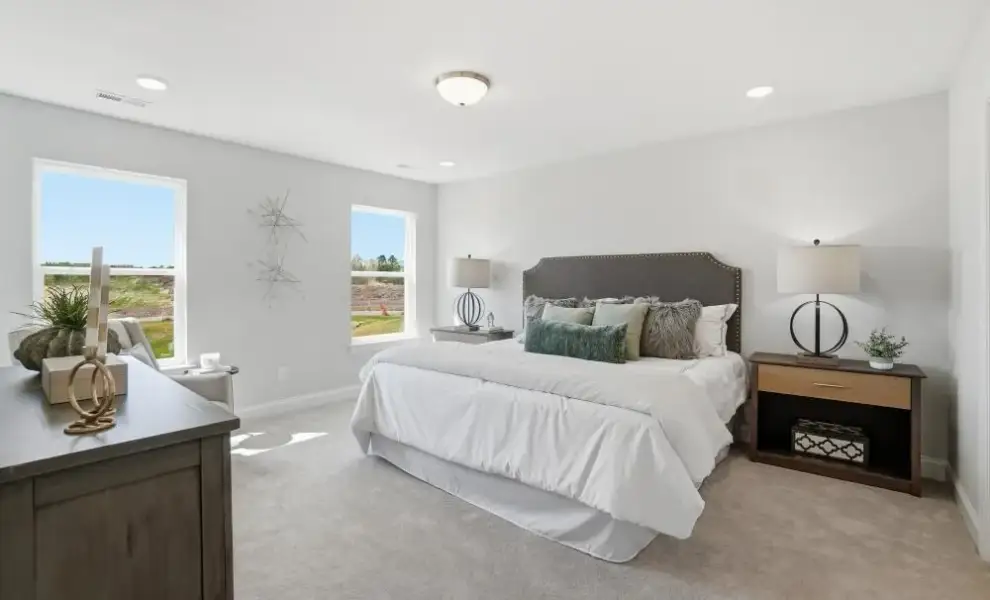 Furnished interior in a model home at Paisley Pointe in Boiling Springs (Image 50).