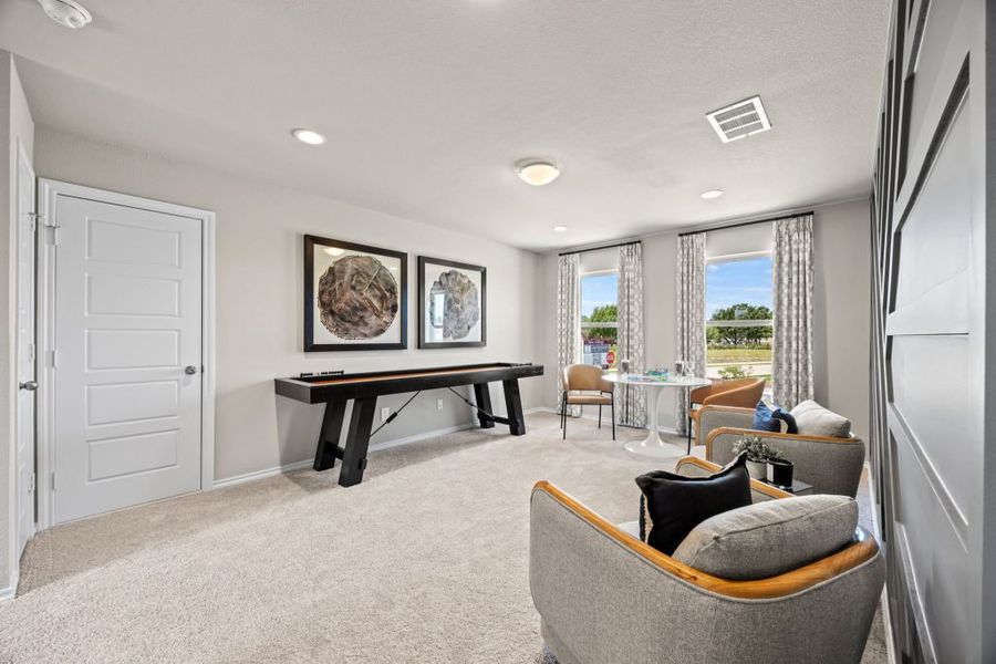 Furnished interior in a model home at ValleyBrooke in Mesquite (Image 13). Furnished interior in a model home at ValleyBrooke in Mesquite (Image 13).