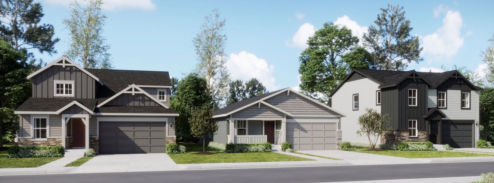 Petal Percheron Streetscape