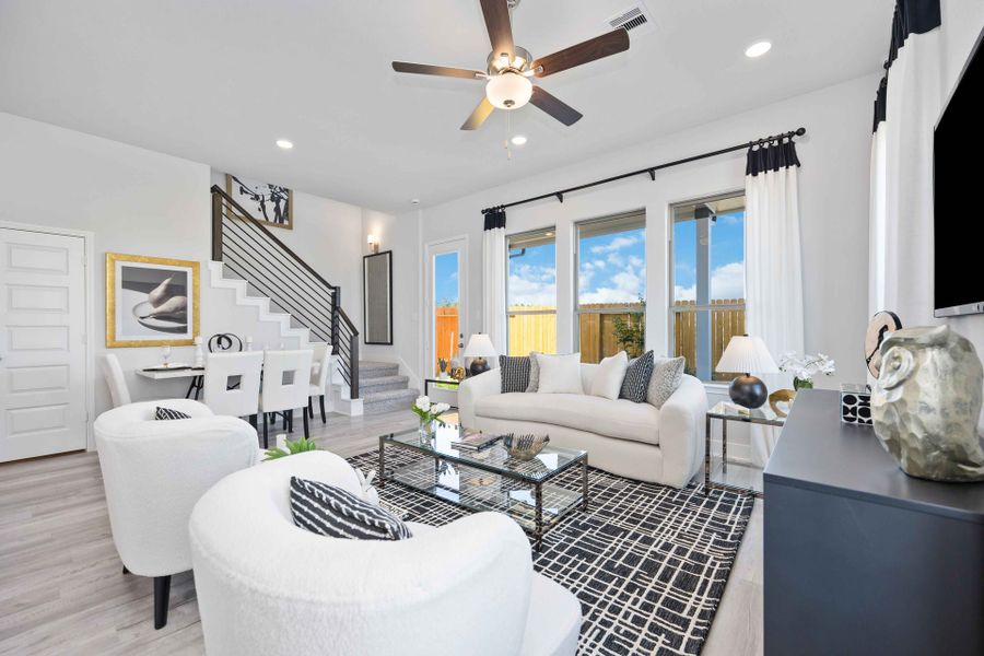 A showcase of a new construction home by First America Homes, highlighting their design and quality (Image 16).