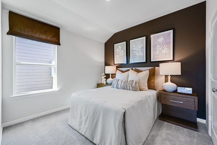 Furnished interior in a model home at River Ridge in Crandall (Image 85).