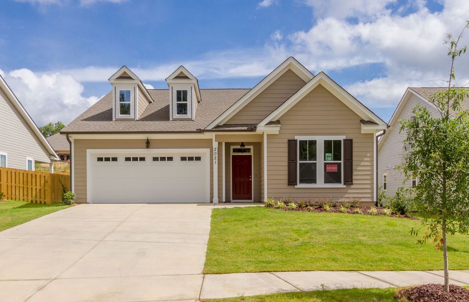Front exterior of a home in the Sinclair at Crawford Creek community, located in Grovetown, GA (Image 15). Front exterior of a home in the Sinclair at Crawford Creek community, located in Grovetown, GA (Image 15).