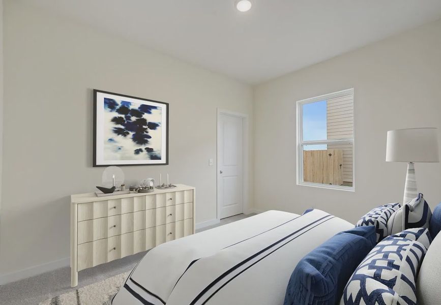Furnished interior in a model home at Windmill Farms in Forney (Image 10). Furnished interior in a model home at Windmill Farms in Forney (Image 10).