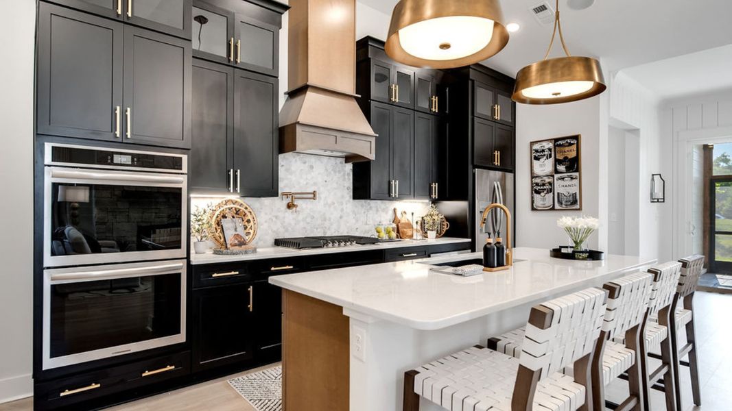 Furnished interior in a model home at Shelton Square in Murfreesboro (Image 32).