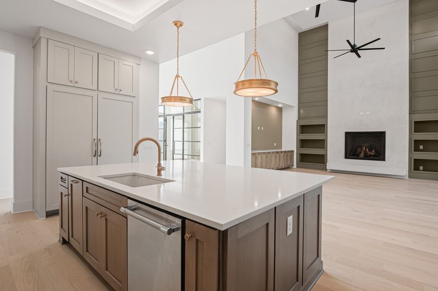 Furnished interior in a model home at Primm Farm in Brentwood (Image 5). Furnished interior in a model home at Primm Farm in Brentwood (Image 5).