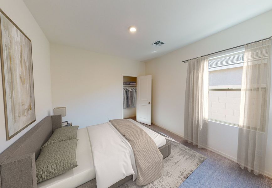 Furnished interior in a model home at Spring Grove in Aynor (Image 7).