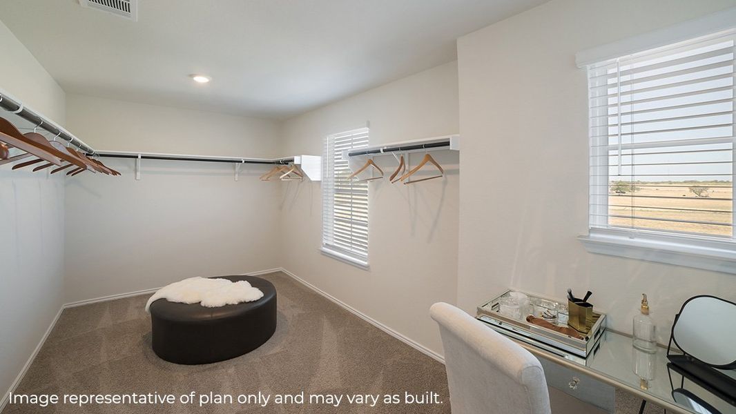 Furnished interior in a model home at Hunters Ranch in San Antonio (Image 30). Furnished interior in a model home at Hunters Ranch in San Antonio (Image 30).