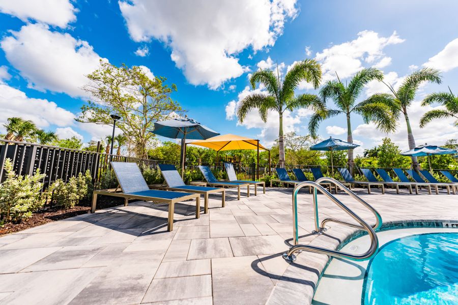 Poolside Lounge Seating
