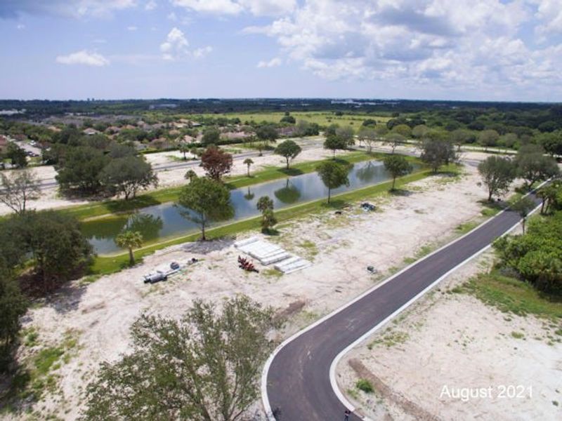 Site preparation and early development at Lucaya Pointe in Vero Beach, FL (Image 52).