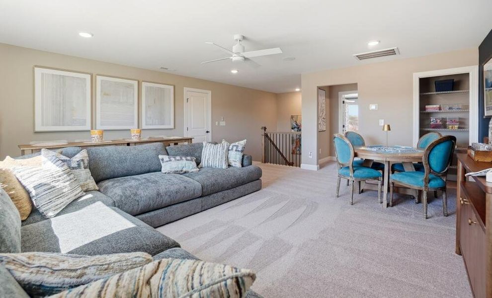 Furnished interior in a model home at The Grove at Bratton Park in York (Image 50). Furnished interior in a model home at The Grove at Bratton Park in York (Image 50).