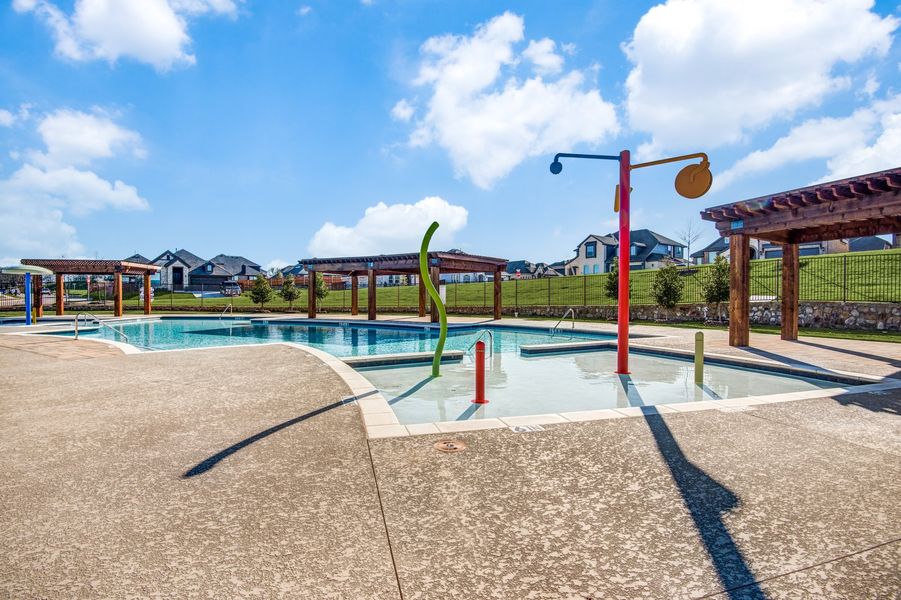 Front exterior of a home in the Timberbrook community, located in Justin, TX (Image 43). Front exterior of a home in the Timberbrook community, located in Justin, TX (Image 43).