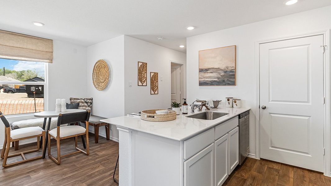 Furnished interior in a model home at Sonora in San Antonio (Image 11).