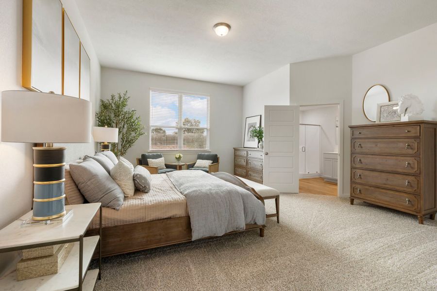 Furnished interior in a model home at Rockbridge East in Huntsville (Image 7). Furnished interior in a model home at Rockbridge East in Huntsville (Image 7).