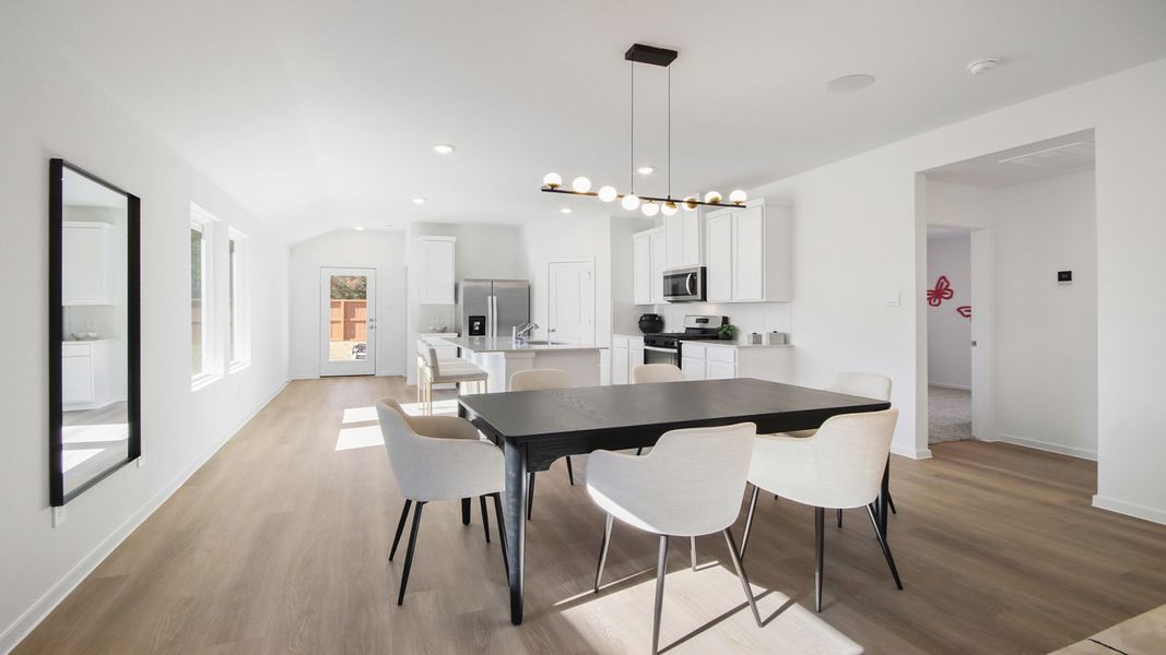Furnished interior in a model home at Maple Woods in Hockley (Image 16).