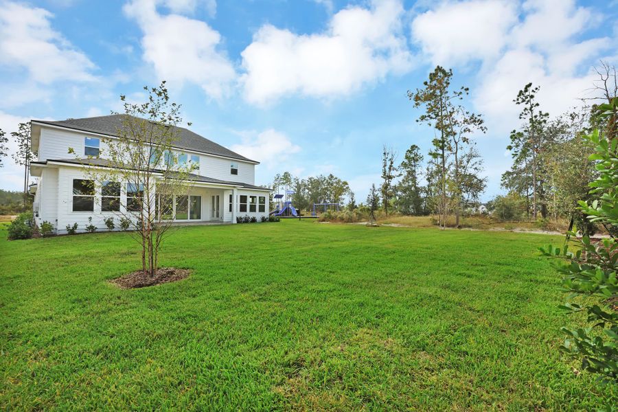 Exterior details of a home in Courtney Oaks at SilverLeaf, St. Augustine (Image 26).