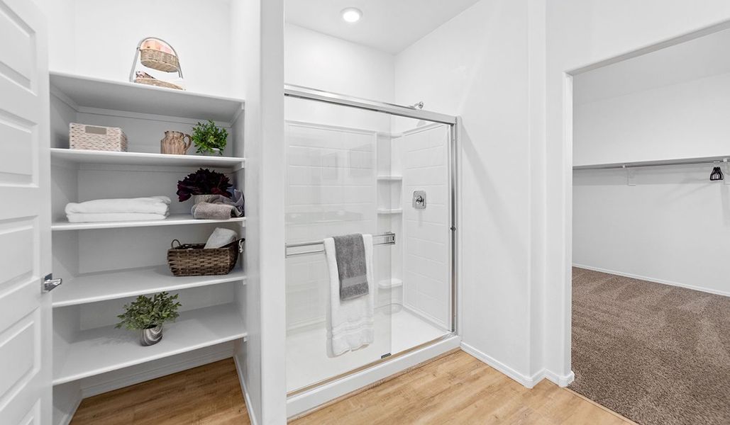 Furnished interior in a model home at Barnett Village in Marana (Image 26).
