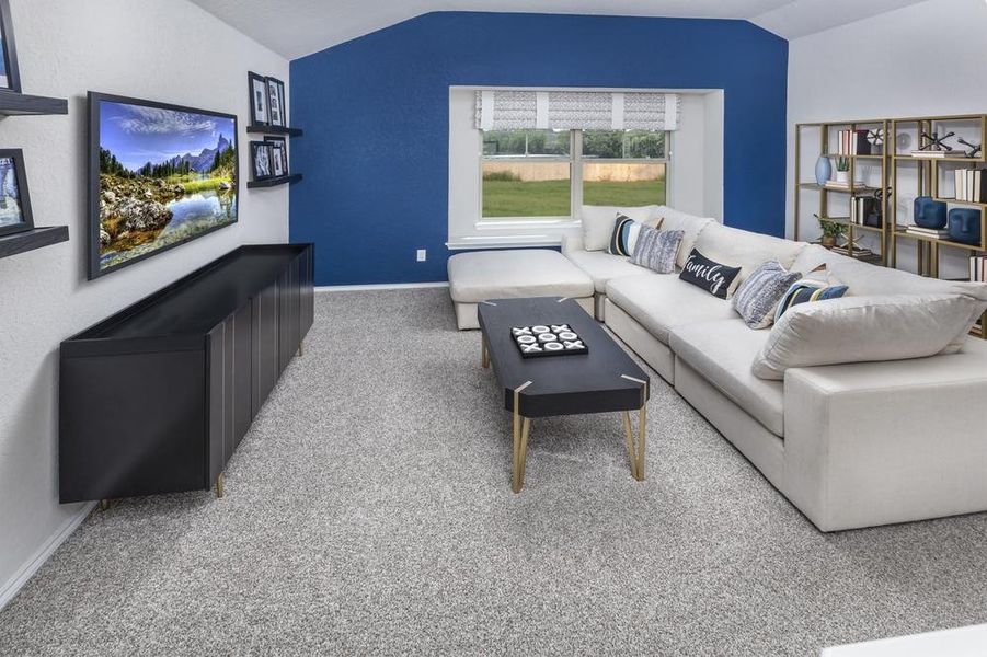 Buffalo Crossing Model Home Game Room