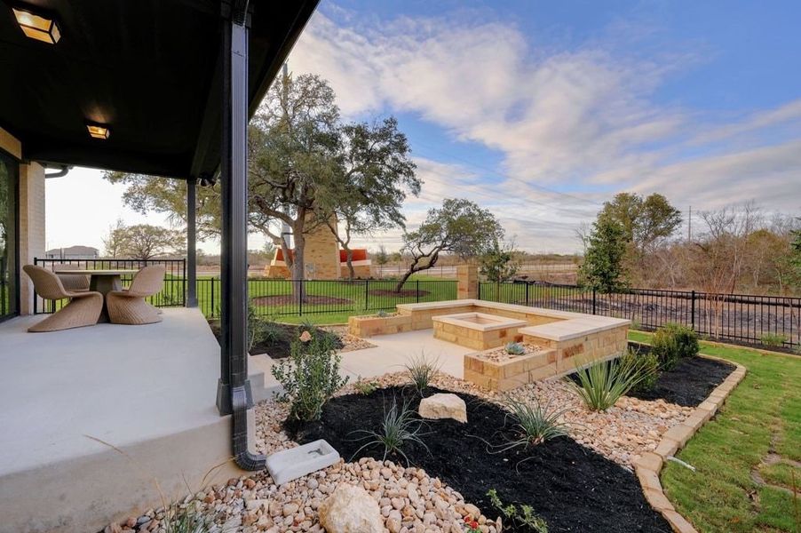 Rainier Model Backyard