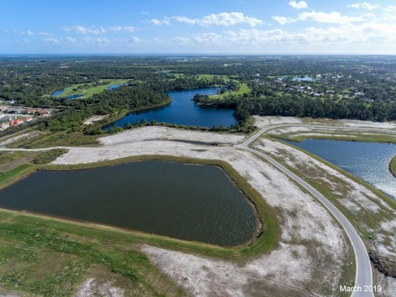 Site preparation and early development at Bent Pine Preserve in Vero Beach, FL (Image 76).