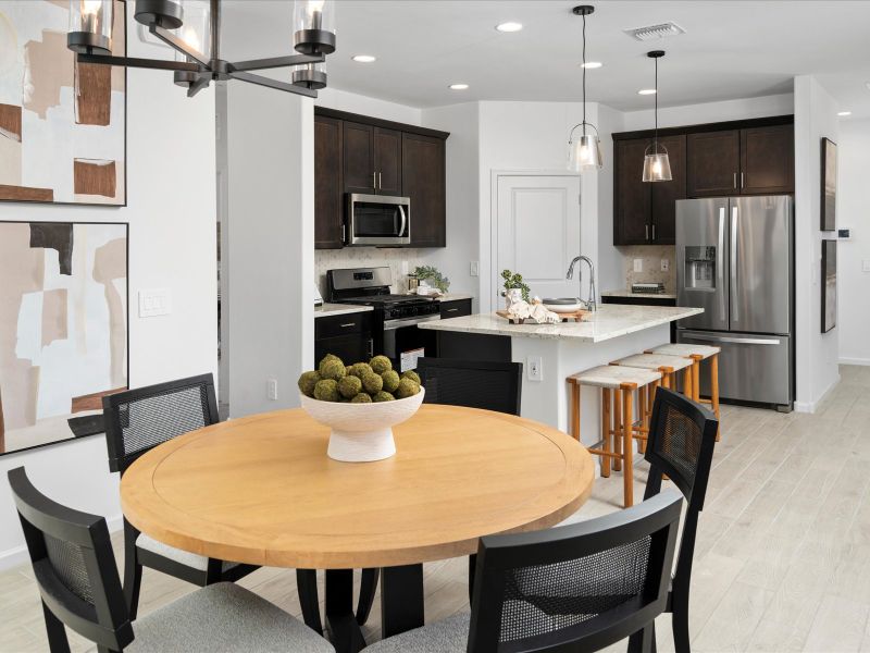 Welcome to the 1460 plan modeled at Las Patrias at Star Valley in Tucson, AZ.