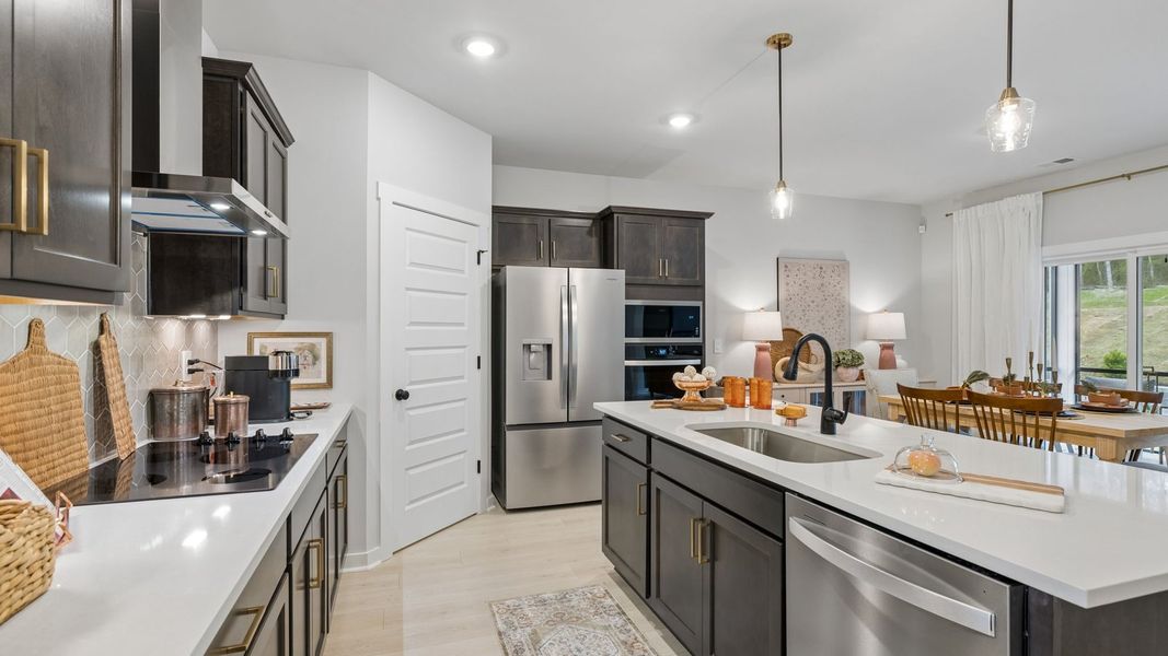 Furnished interior in a model home at Reserve at Hickory Ridge in Columbia (Image 21).