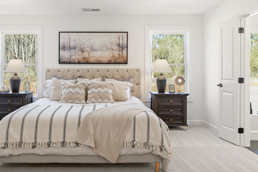 Furnished interior in a model home at Autumn Brook in Canton (Image 57). Furnished interior in a model home at Autumn Brook in Canton (Image 57).