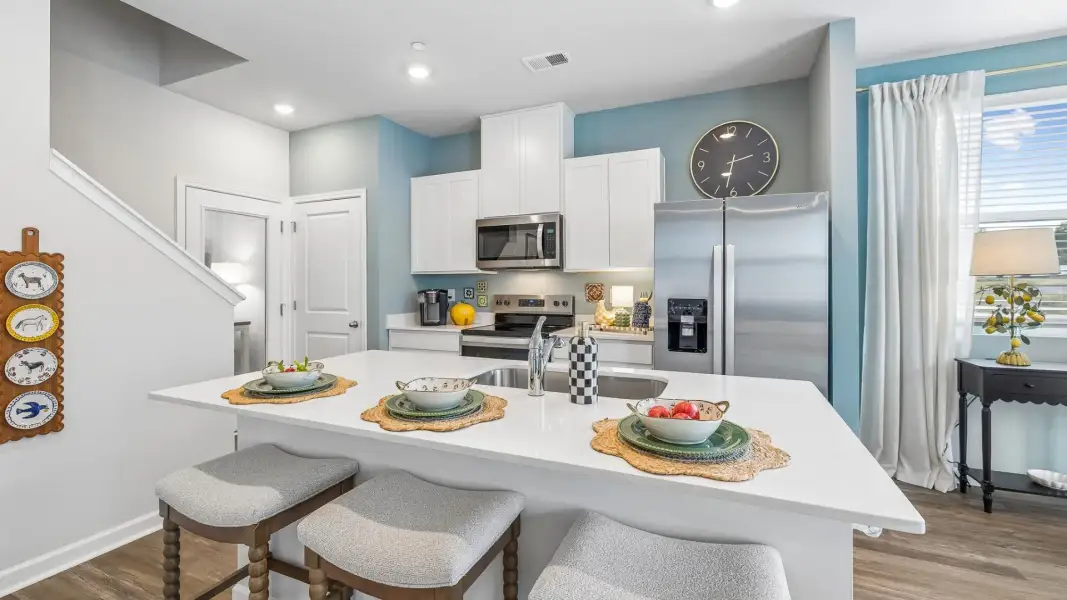 Furnished interior in a model home at Blair Ridge in La Vergne (Image 6).