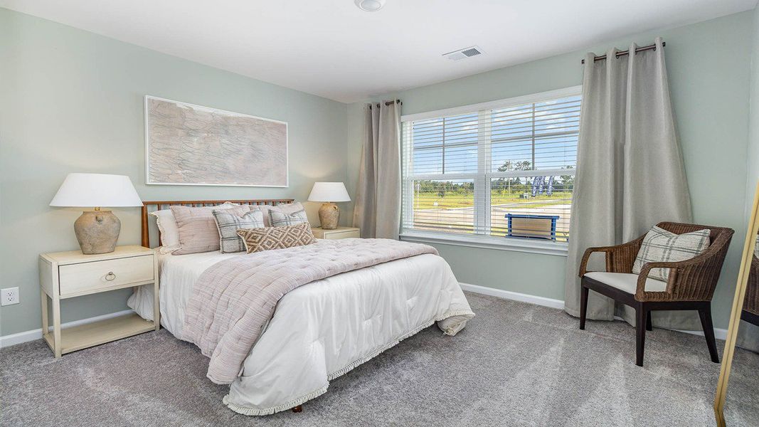 Furnished interior in a model home at Dove Crossing in Conway (Image 20).