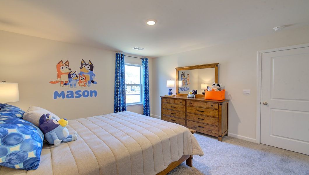 Furnished interior in a model home at Wildbrook Village in Waynesville (Image 11).